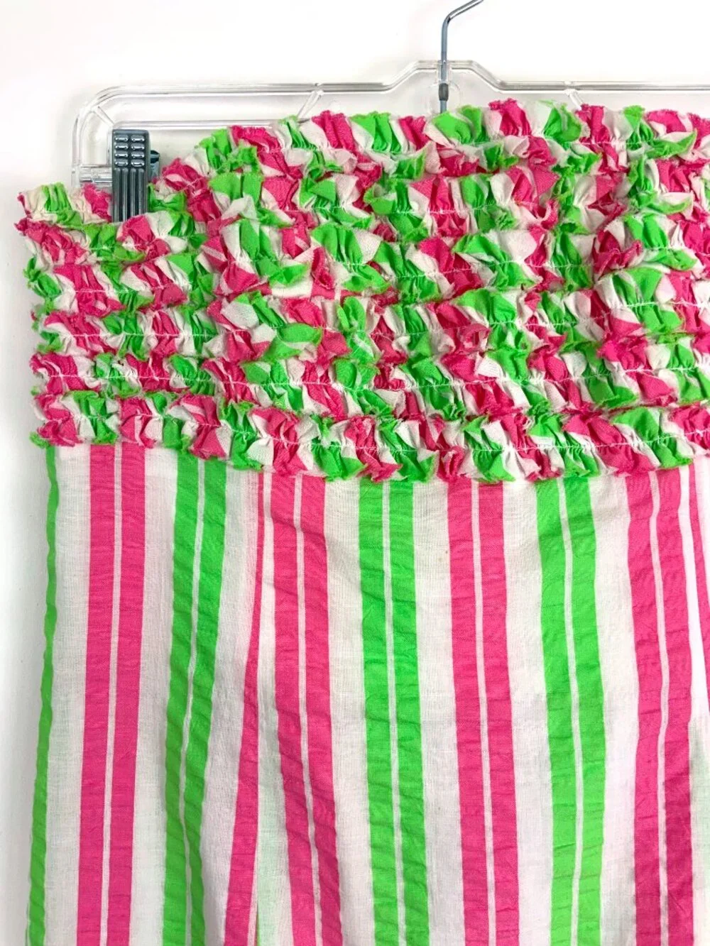 Lilly Pulitzer Franco Cotton Strapless Mini Dress Summer Vacation Sz 8 - Picture 11 of 16